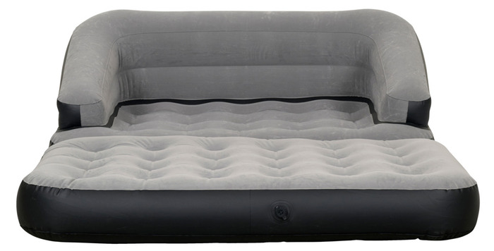 Oppblåsbar sofa/madrass 198 x 138 cm - Sunlife